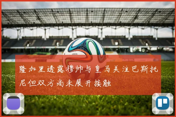 隆加里透露穆帅与皇马关注巴斯托尼但双方尚未展开接触